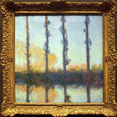 Die vier Bäume von Claude Monet